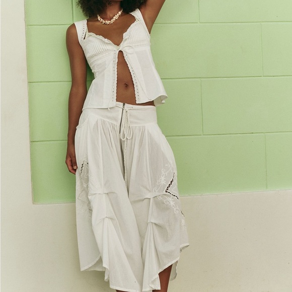 Free People $228 Del Mar Pants Size 10 NWT